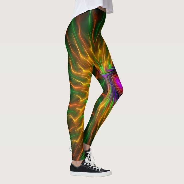Legging Máscara de Mardi Gras (Direita)