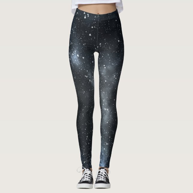 Legging Matéria Escura Galática: Mistério Espacial. (Frente)