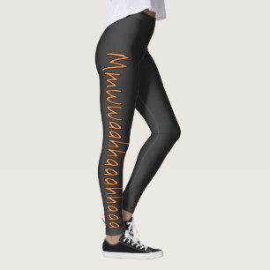 Legging Mau Laughter Mmwwaahhaahaaa Halloween
