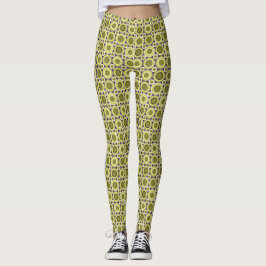 Legging Mazipoodles Bitesize Rosquinhas Verde-Oliva Com Br