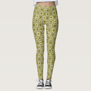 Legging Mazipoodles Bitesize Rosquinhas Verde-Oliva Com Br