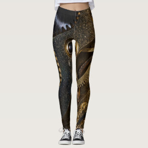 Legging Mecanismo de Vigilância Steampunk