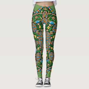 Legging Medalhão dos cravos-de-defunto