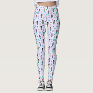 Legging Médicos e Enfermeiros Bonitos com Recém-Nascidos