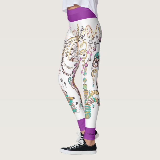 Legging Medilludesign - mundo no equilíbrio 2 (Esquerda)