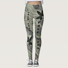 Legging Medo de Camuflagem Menos Delicada Rio Ivy