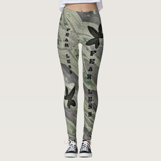 Legging Medo de Camuflagem Menos Delicada Rio Ivy (Frente)
