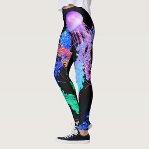 Legging Medusa 2,0 no preto - caneleiras
