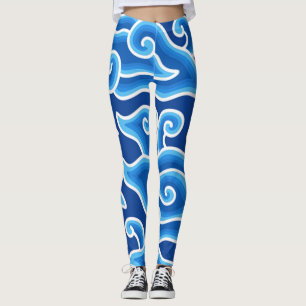 Legging Mega-Batik-Padrão-  Zazzle_Growth.