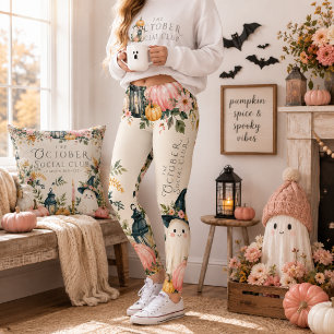 Legging Meia Calça Fantasma Aconchegante do Clube Social d