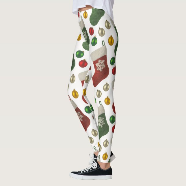 Legging Meia do Papai Noel (Esquerda)