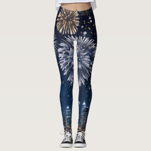 Legging Meia-Noite no Céu