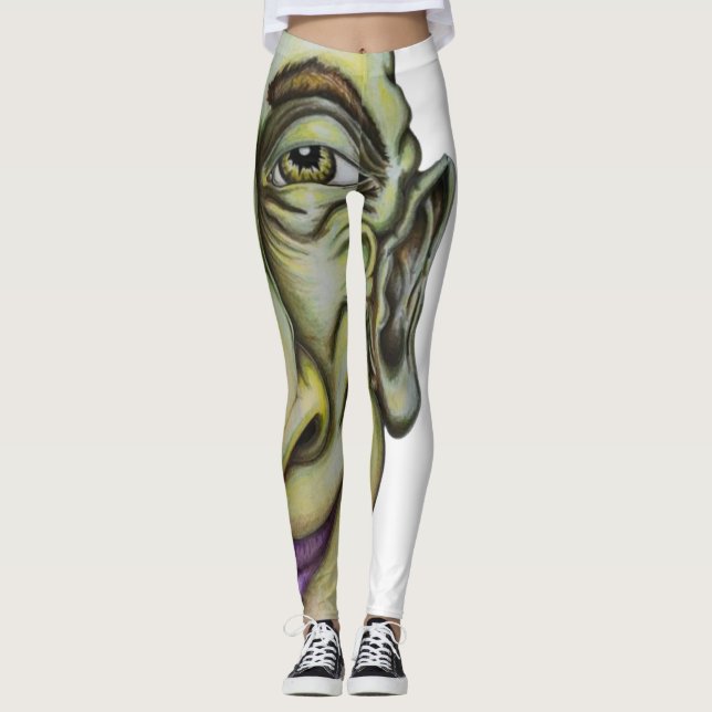 Legging Meia-Verdade (Frente)