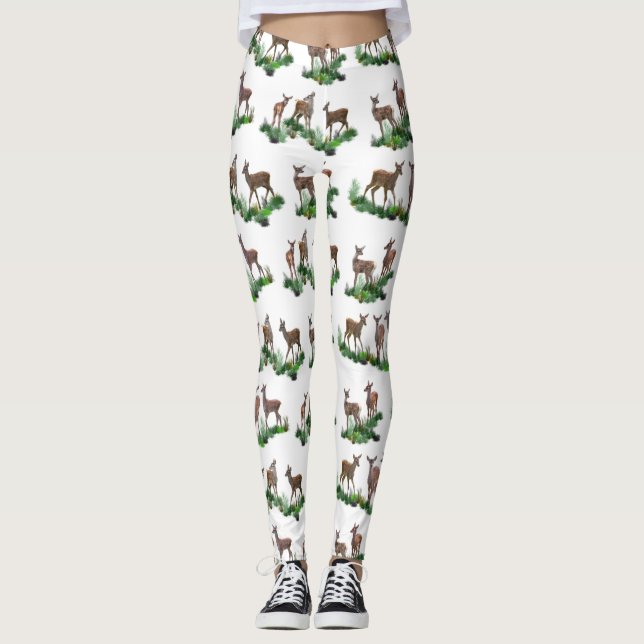 Legging Meias Bambi Meadow (escolha a cor) (Frente)