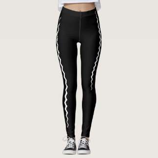 Legging Meias-calças Rasgadas