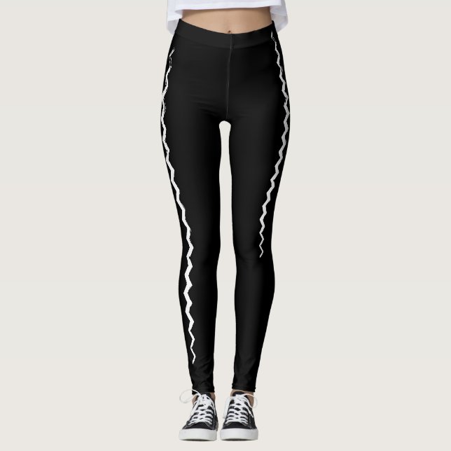 Legging Meias-calças Rasgadas (Frente)