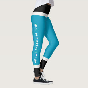 Legging Meias De Hóquei No Gelo De Cores De Equipe Parece