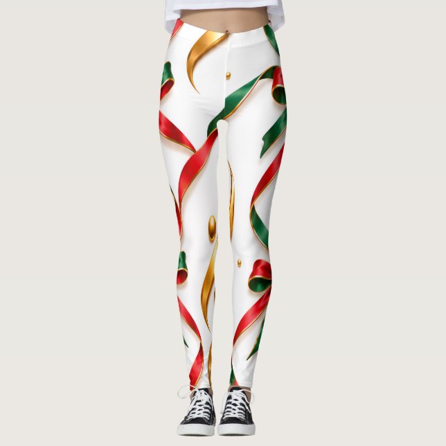 Legging meias de natal  (Frente)