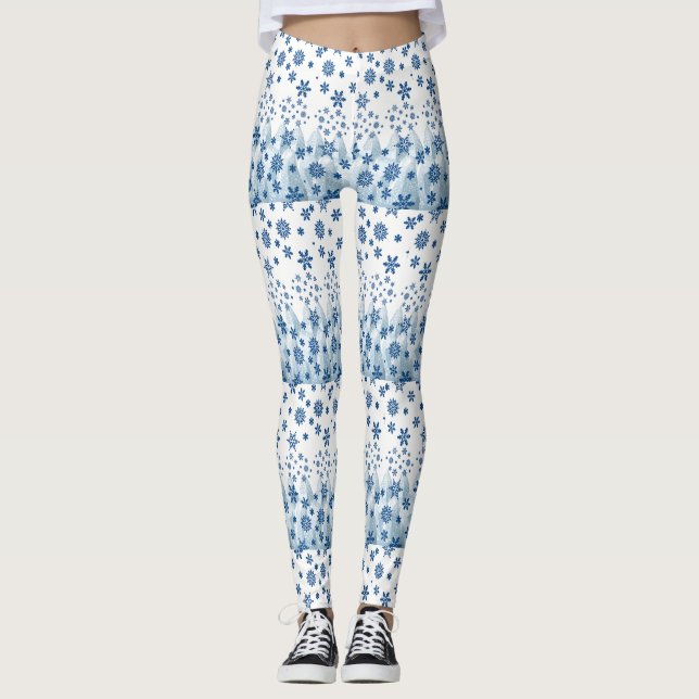 Legging Meias de Natal (Frente)