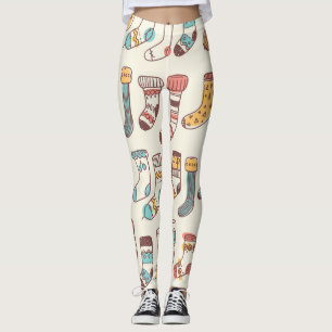 Legging Meias De Portão Bonitas: Simplicidade Escandinava.