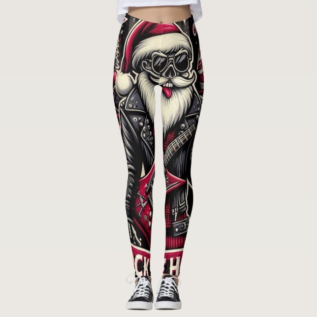 Legging Meias de Tripulação (Frente)