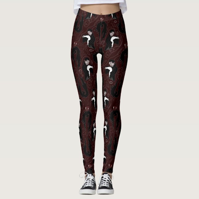 Legging Meias de vampiro (Frente)