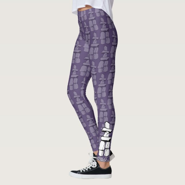 Legging Meias de Vancouver Personalizadas Vancouver Canadá (Esquerda)