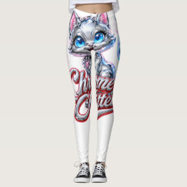 Legging Meias "Meow vibes" da CHROME KITTEN