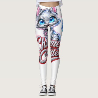 Legging Meias "Meow vibes" da CHROME KITTEN