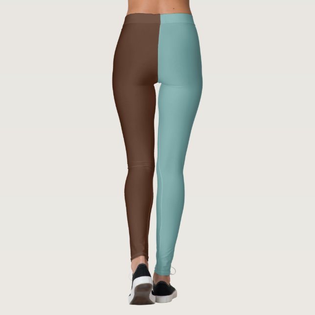 Legging Meio e Meio Decorativo (Verso)