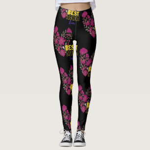 Legging melhor mãe sempre negra