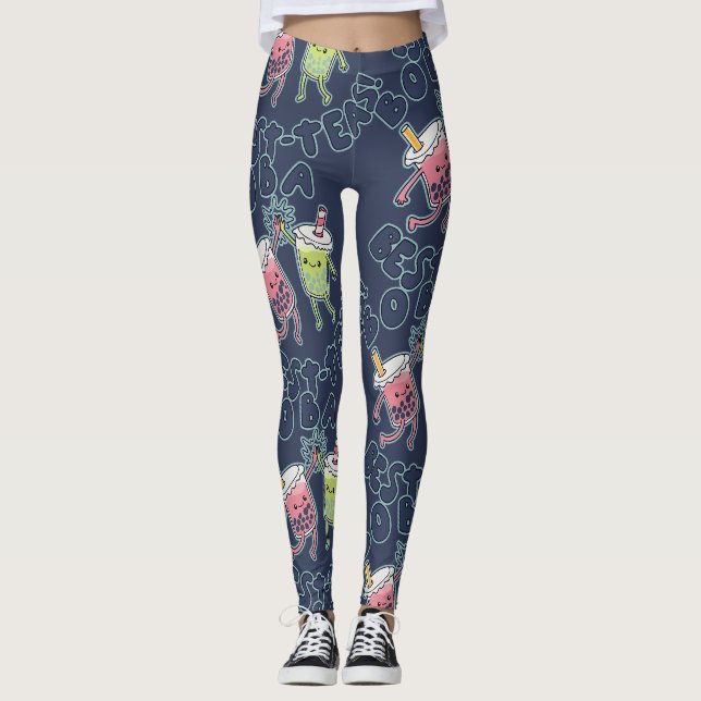 Legging Melhores Chás de Boba! (Frente)