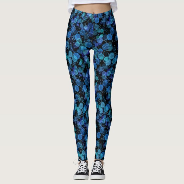 Legging Memória das Estrelas Fundo Preto (Frente)