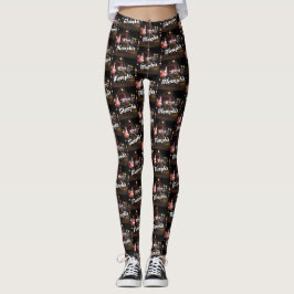 Legging Memphis, Tennessee com Beale Street