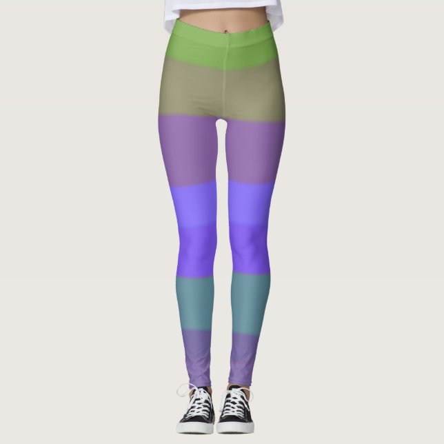 Legging Meninas Coloridas legal (Frente)