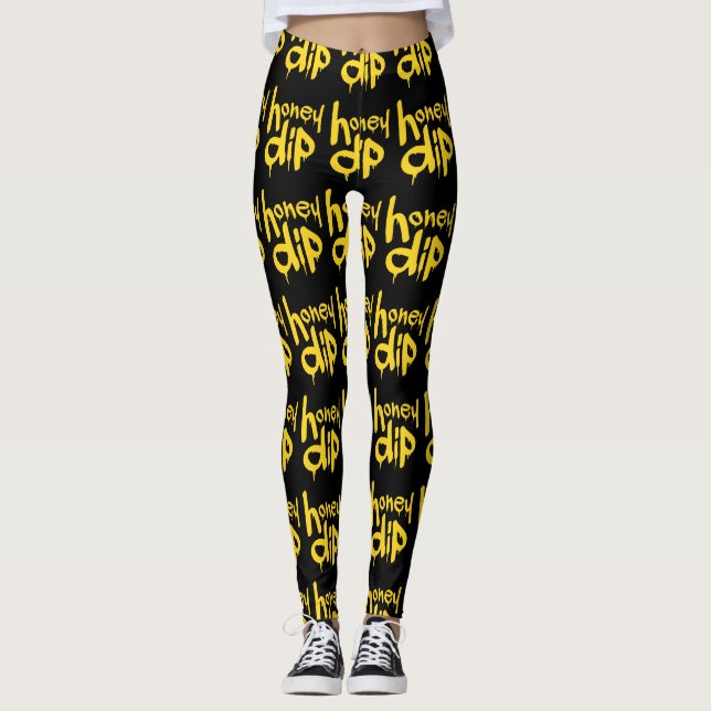 Legging mergulho de mel (Frente)