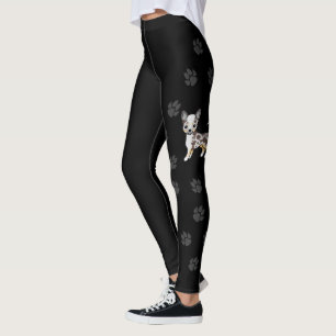 Legging Merle Suave Casaco Chihuahua Cachorro e patas