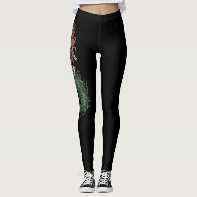 Legging Mermaid Skeleton (Frente)