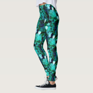 Legging Mermaid Skull