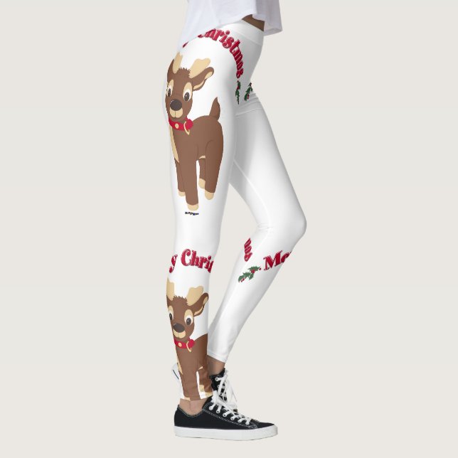 Legging Merry Christmas Reindeer (Direita)