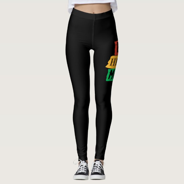 Legging Mês de História Negra (3) (Frente)