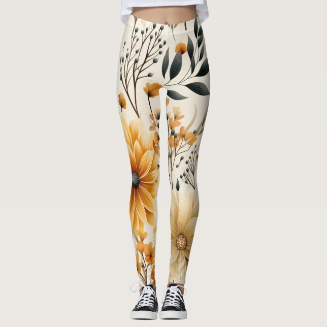 Legging Mesas de outono (Frente)