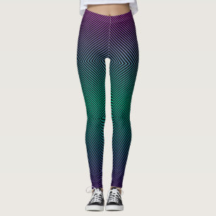 Legging Messin com suas caneleiras dos olhos