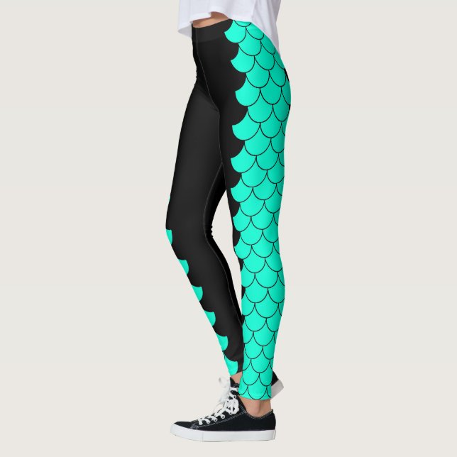 Legging Metamorfose da sereia (Esquerda)