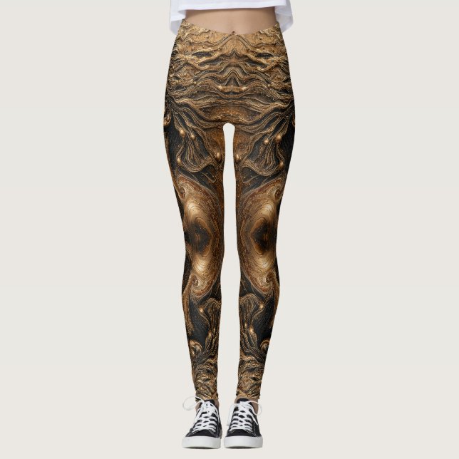 Legging “Metamorphosis of Light” – A Surreal Portrait (Frente)