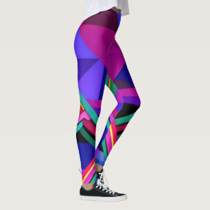 Legging "Metropolis Grid: Uma Reflexão Digital"