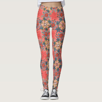 Legging "Meu coração no vitral," caneleiras do estilo por