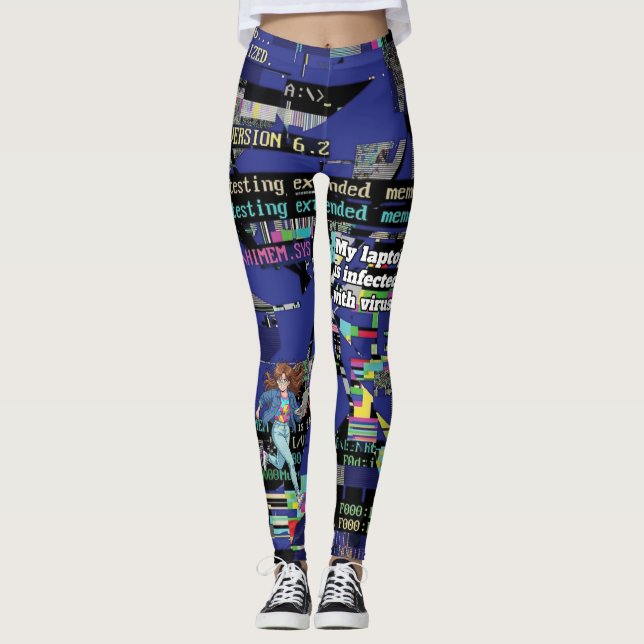 Legging Meu Laptop Está Infectado Com Vírus (Frente)