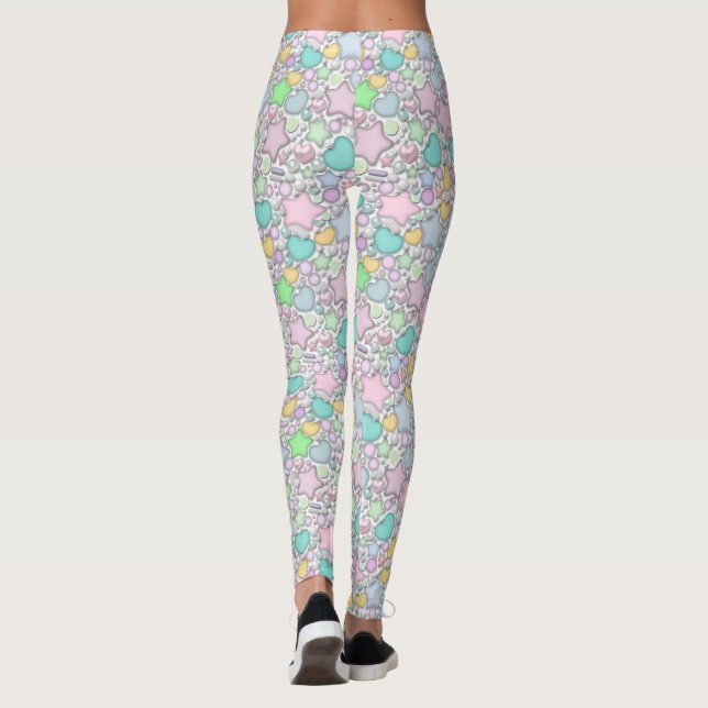 Legging Miçangas, joias (Verso)