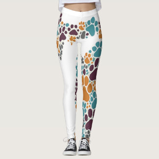 Legging Michigan Paw Imprime Mulheres